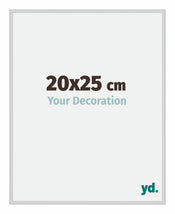 Miami Aluminium Bilderrahmen 20x25cm Silber Matt Vorne Messe | Yourdecoration.at