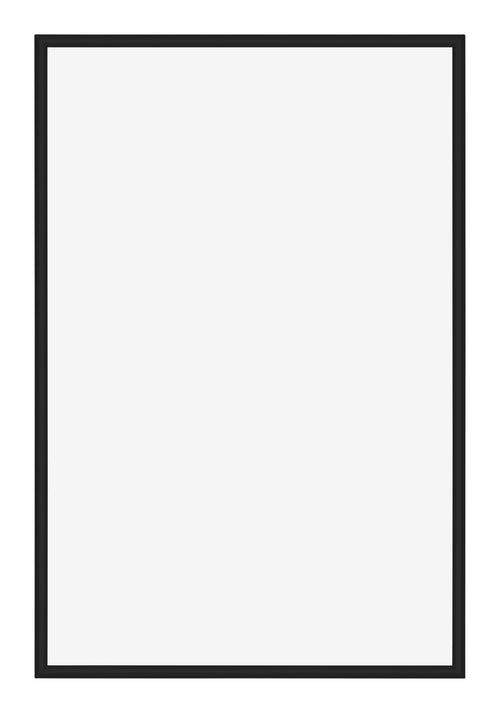 Miami Aluminium Bilderrahmen 20x30cm Schwarz Hochglanz Vorne | Yourdecoration.at