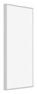 Miami Aluminium Bilderrahmen 20x40cm Silber Matt Vorne Schrag | Yourdecoration.at