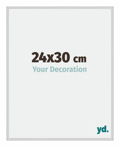 Miami Aluminium Bilderrahmen 24x30cm Silber Matt Vorne Messe | Yourdecoration.at