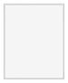 Miami Aluminium Bilderrahmen 25x30cm Silber Matt Vorne | Yourdecoration.at