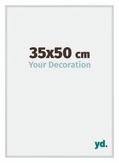 Miami Aluminium Bilderrahmen 35x50cm Silber Matt Vorne Messe | Yourdecoration.at
