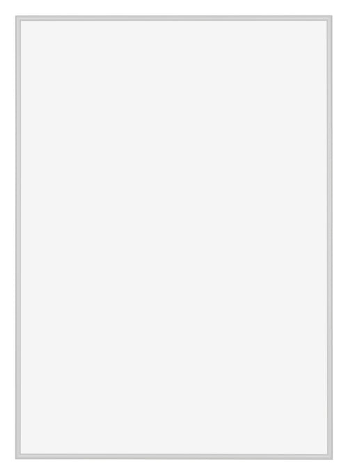 Miami Aluminium Bilderrahmen 35x50cm Silber Matt Vorne | Yourdecoration.at
