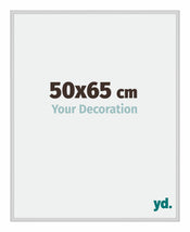 Miami Aluminium Bilderrahmen 50x65cm Silber Matt Vorne Messe | Yourdecoration.at