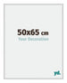 Miami Aluminium Bilderrahmen 50x65cm Silber Matt Vorne Messe | Yourdecoration.at