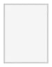 Miami Aluminium Bilderrahmen 60x80cm Silber Matt Vorne | Yourdecoration.at