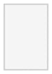 Miami Aluminium Bilderrahmen 61x91 5cm Silber Matt Vorne | Yourdecoration.at