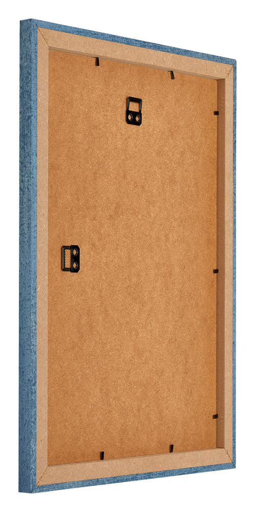 Mura MDF Bilderrahmen 18x24cm Hell Blau Geveegd Rucksteite Schrag | Yourdecoration.at