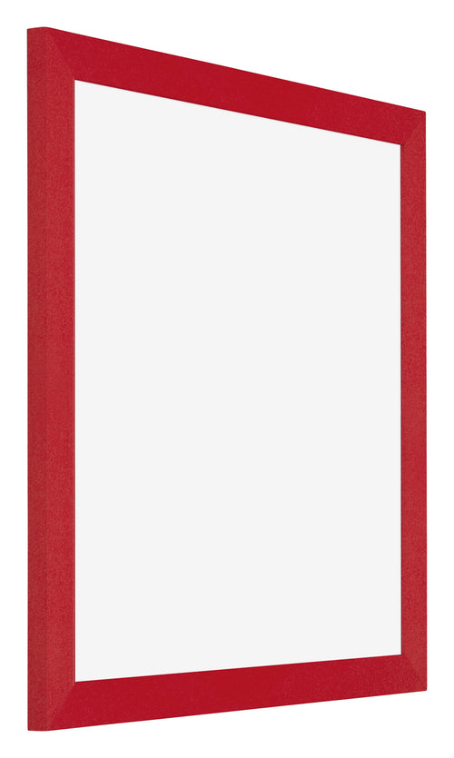 Mura MDF Bilderrahmen 20x20cm Rot Vorne Schrag | Yourdecoration.at
