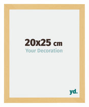 Mura MDF Bilderrahmen 20x25cm Buche Dekor Vorne Messe | Yourdecoration.at