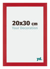 Mura MDF Bilderrahmen 20x30cm Rot Vorne Messe | Yourdecoration.at