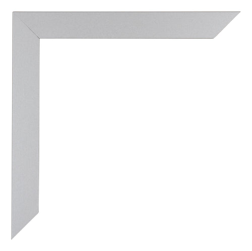 Mura MDF Bilderrahmen 20x60cm Silber Matt Detail Ecke | Yourdecoration.at