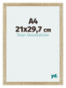 Mura MDF Bilderrahmen 21x29 7cm A4 Sonoma Eiche Messe | Yourdecoration.at