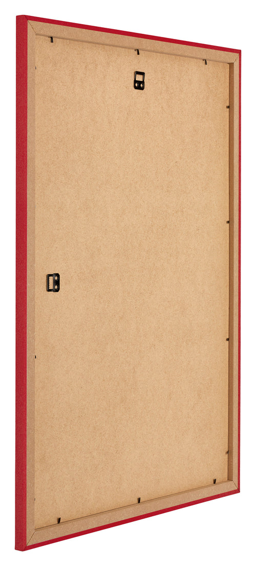 Mura MDF Bilderrahmen 21x30cm Rot Rucksteite Schrag | Yourdecoration.at