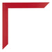 Mura MDF Bilderrahmen 24x30cm Rot Detail Ecke | Yourdecoration.at