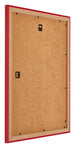Mura MDF Bilderrahmen 24x30cm Rot Rucksteite Schrag | Yourdecoration.at