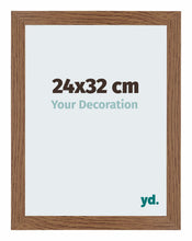 Mura MDF Bilderrahmen 24x32cm Eiche Rustikal Vorne Messe | Yourdecoration.at