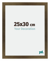 Mura MDF Bilderrahmen 25x30cm Bronze Dekor Vorne Messe | Yourdecoration.at