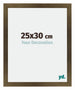 Mura MDF Bilderrahmen 25x30cm Bronze Dekor Vorne Messe | Yourdecoration.at