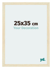 Mura MDF Bilderrahmen 25x35cm Sand Gewischt Vorne Messe | Yourdecoration.at