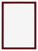 Mura MDF Bilderrahmen 25x35cm Weinrot Gewischt Vorne | Yourdecoration.at