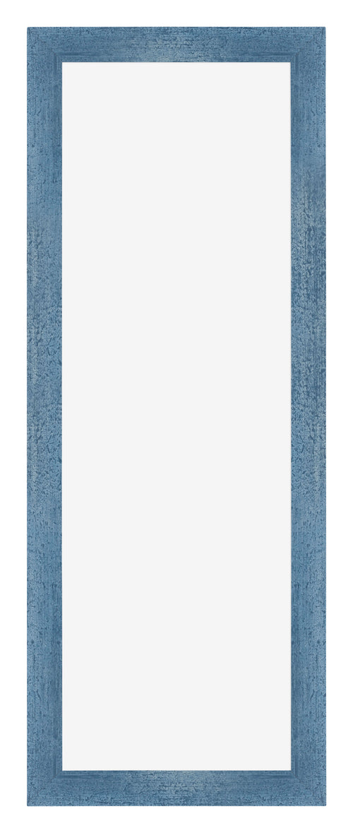 Mura MDF Bilderrahmen 25x75cm Hellblau Gewischt Vorne | Yourdecoration.at