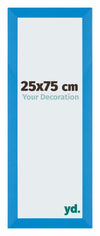 Mura MDF Bilderrahmen 25x75cm Hellblau Vorne Messe | Yourdecoration.at