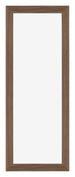 Mura MDF Bilderrahmen 25x75cm Nussbaum Dunkel Vorne | Yourdecoration.at