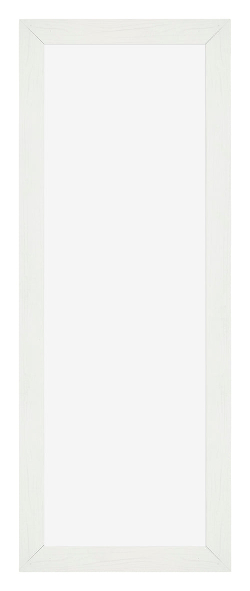 Mura MDF Bilderrahmen 25x75cm Weiß Gewischt Vorne | Yourdecoration.at