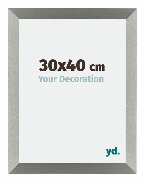Mura MDF Bilderrahmen 30x40cm Champagner Vorne Messe | Yourdecoration.at