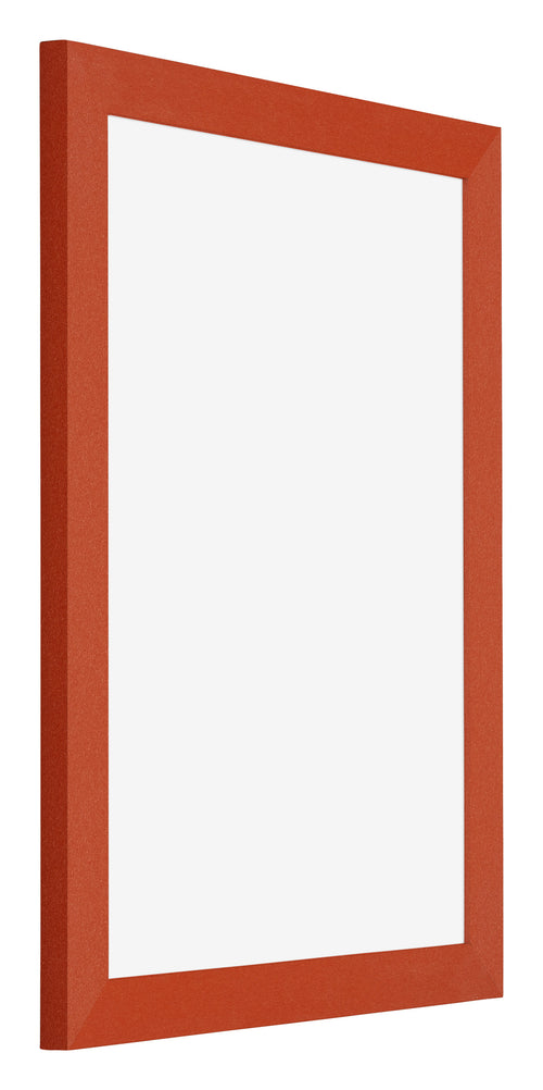 Mura MDF Bilderrahmen 30x40cm Orange Vorne Schrag | Yourdecoration.at