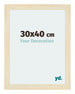 Mura MDF Bilderrahmen 30x40cm Sand Gewischt Vorne Messe | Yourdecoration.at