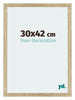 Mura MDF Bilderrahmen 30x42cm Sonoma Eiche Vorne Messe | Yourdecoration.at