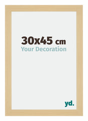 Mura MDF Bilderrahmen 30x45cm Ahorn Dekor Vorne Messe | Yourdecoration.at