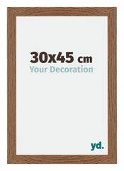 Mura MDF Bilderrahmen 30x45cm Eiken Rustiek Vorne Messe | Yourdecoration.at