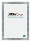 Mura MDF Bilderrahmen 30x45cm Eisen Gewischt Vorne Messe | Yourdecoration.at