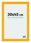 Mura MDF Bilderrahmen 30x45cm Gelb Vorne Messe | Yourdecoration.at
