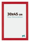 Mura MDF Bilderrahmen 30x45cm Rot Vorne Messe | Yourdecoration.at