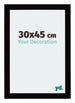 Mura MDF Bilderrahmen 30x45cm Schwarz Hochglanz Vorne Messe | Yourdecoration.at