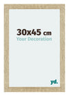 Mura MDF Bilderrahmen 30x45cm Sonoma Eiche Vorne Messe | Yourdecoration.at