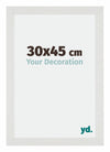 Mura MDF Bilderrahmen 30x45cm Weiss Matt Vorne Messe | Yourdecoration.at