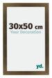 Mura MDF Bilderrahmen 30x50cm Bronze Dekor Vorne Messe | Yourdecoration.at