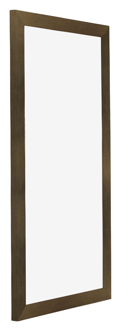 Mura MDF Bilderrahmen 30x60cm Bronze Dekor Vorne Schrag | Yourdecoration.at