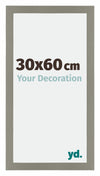 Mura MDF Bilderrahmen 30x60cm Grau Vorne Messe | Yourdecoration.at