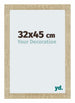 Mura MDF Bilderrahmen 32x45cm Sonoma Eiche Vorne Messe | Yourdecoration.at