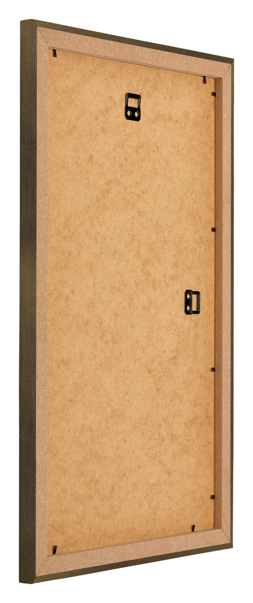 Mura MDF Bilderrahmen 33x48cm Bronze Dekor Ruckseite Schrag | Yourdecoration.at