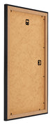 Mura MDF Bilderrahmen 33x48cm Schwarz Gemasert Ruckseite Schrag | Yourdecoration.at