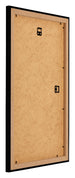 Mura MDF Bilderrahmen 33x48cm Schwarz Hochglanz Ruckseite Schrag | Yourdecoration.at