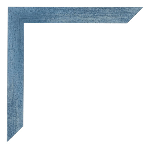 Mura MDF Bilderrahmen 35x35cm Hell Blau Geveegd Detail Ecke | Yourdecoration.at