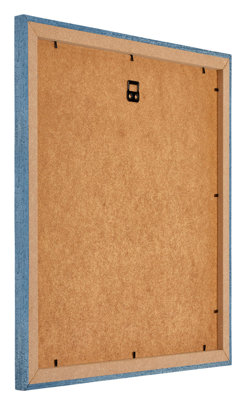 Mura MDF Bilderrahmen 35x35cm Hell Blau Geveegd Rucksteite Schrag | Yourdecoration.at